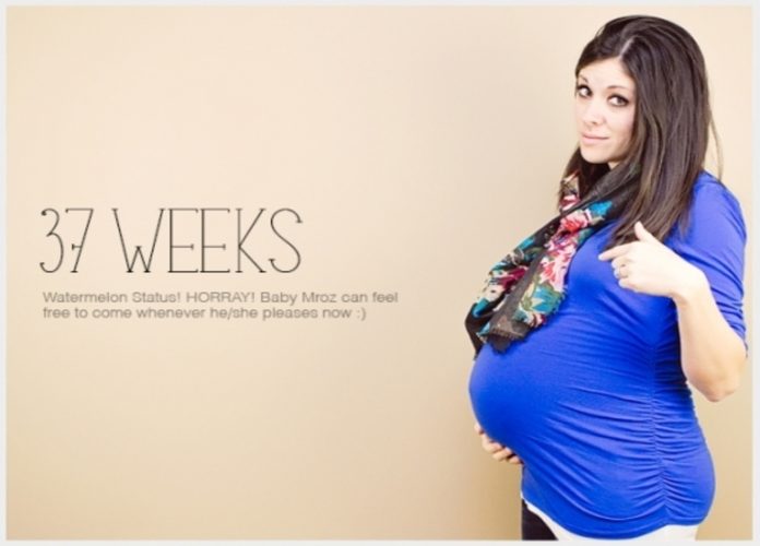 37 weeks pregnant what to expect