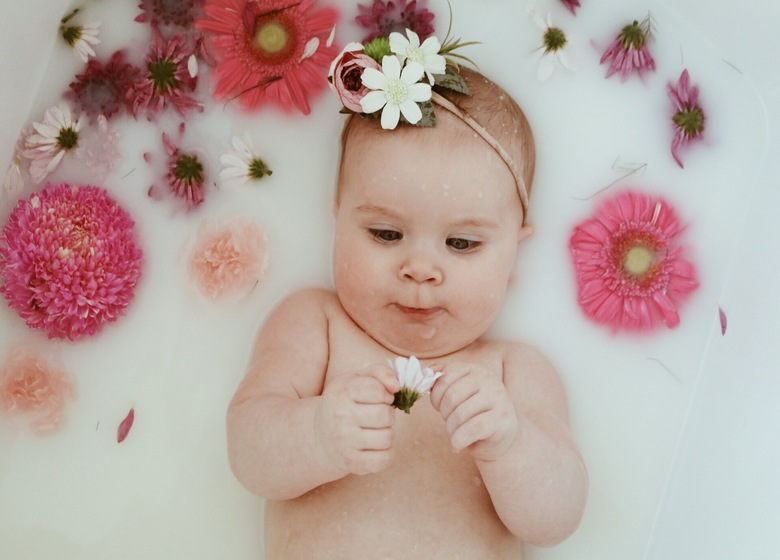 breastmilk bath for baby