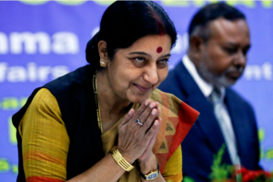 Sushma Swaraj died .